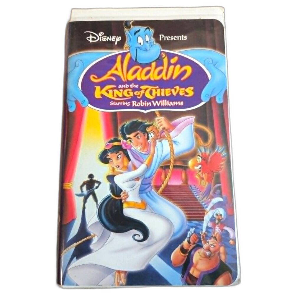 Aladdin and the King of Thieves 1996 VHS Disney Animated Sequel
